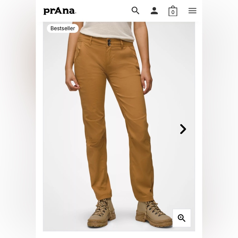 NWT | prAna HALLE STRAIGHT SHORT INSEAM